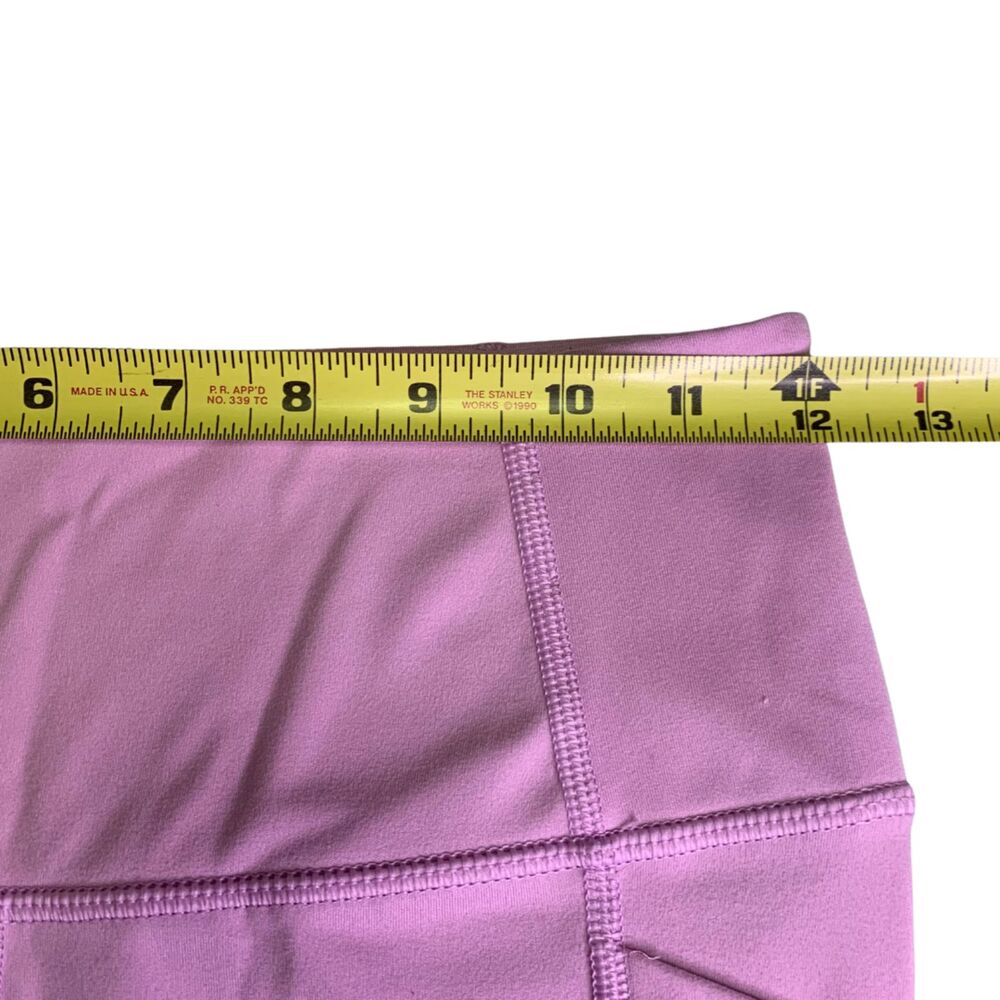 Victoria's Secret Pink/Lilac work out leggings with side pockets Size 6 - Picture 9 of 9